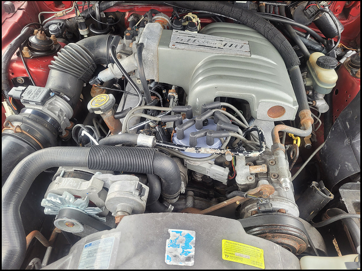 Stock 2702. 1990 Ford Mustang LX 5.0L Convertible Foxbody V8 Auto Trans 60k Miles - The Parts Farm