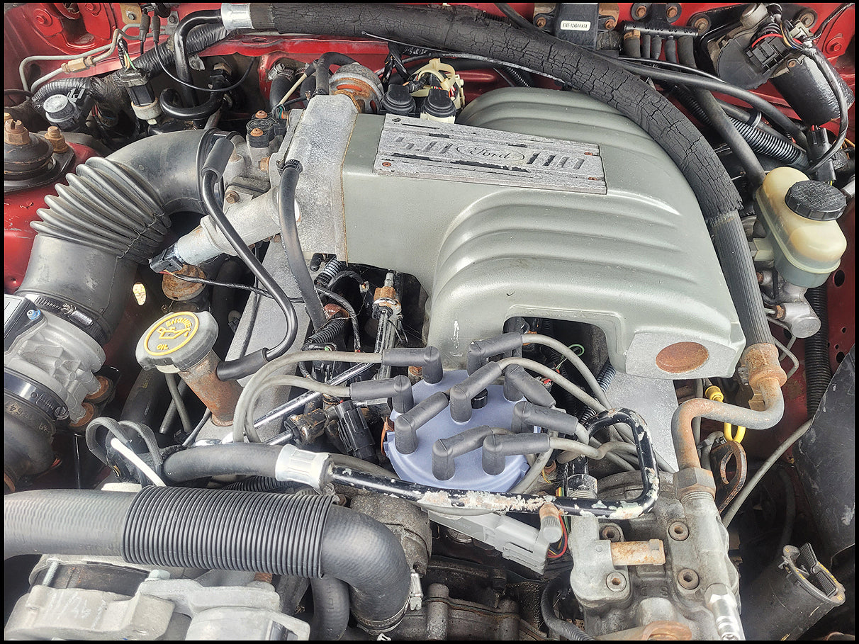 Stock 2702. 1990 Ford Mustang LX 5.0L Convertible Foxbody V8 Auto Trans 60k Miles - The Parts Farm