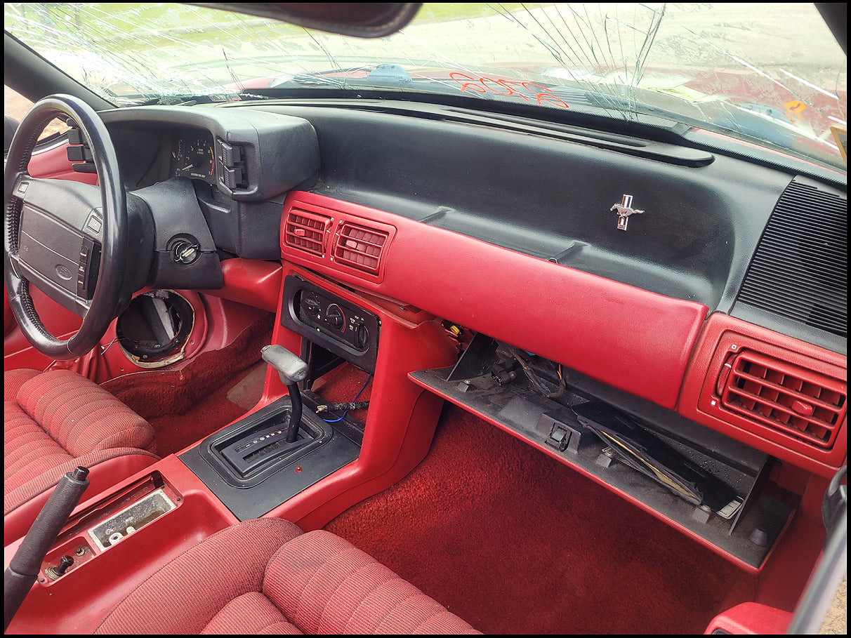 Stock 2702. 1990 Ford Mustang LX 5.0L Convertible Foxbody V8 Auto Trans 60k Miles - The Parts Farm