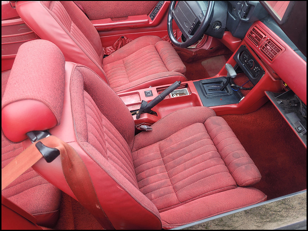 Stock 2702. 1990 Ford Mustang LX 5.0L Convertible Foxbody V8 Auto Trans 60k Miles - The Parts Farm