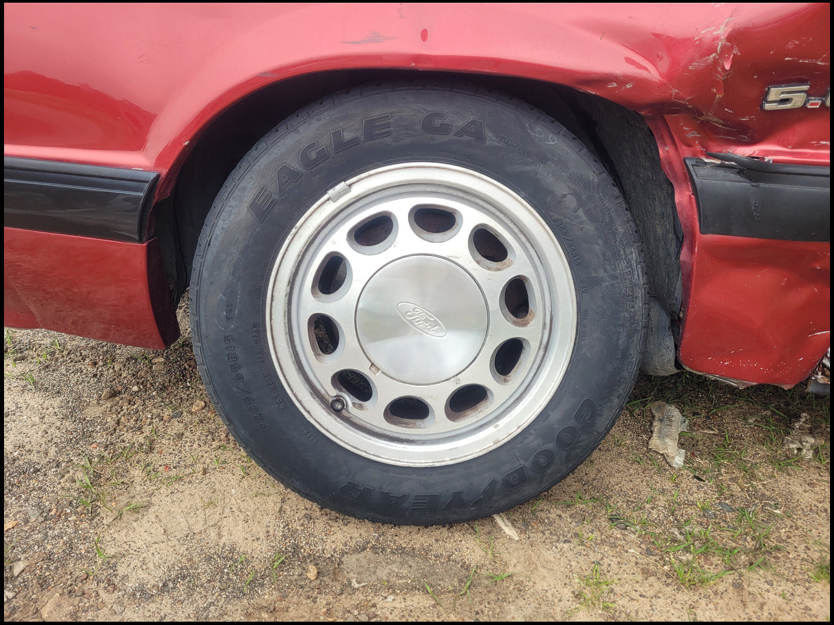 Stock 2702. 1990 Ford Mustang LX 5.0L Convertible Foxbody V8 Auto Trans 60k Miles - The Parts Farm