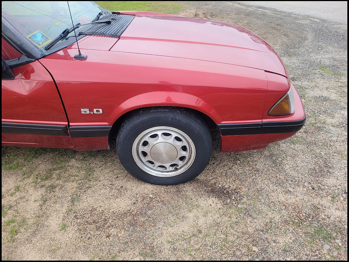 Stock 2702. 1990 Ford Mustang LX 5.0L Convertible Foxbody V8 Auto Trans 60k Miles - The Parts Farm