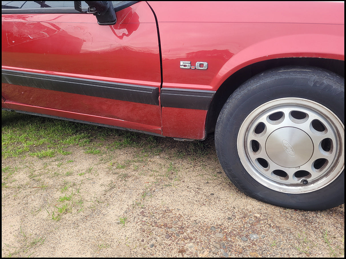 Stock 2702. 1990 Ford Mustang LX 5.0L Convertible Foxbody V8 Auto Trans 60k Miles - The Parts Farm
