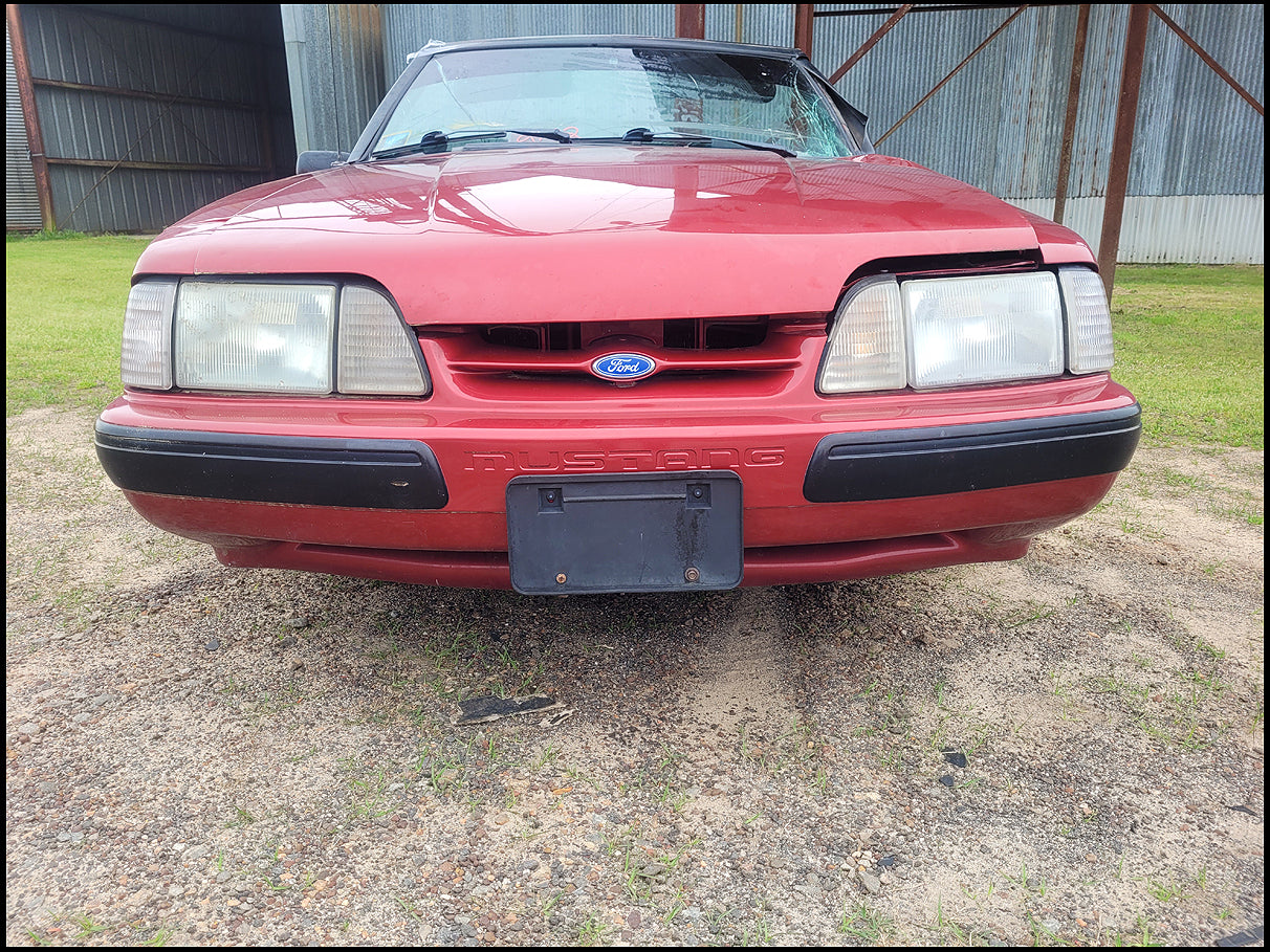 Stock 2702. 1990 Ford Mustang LX 5.0L Convertible Foxbody V8 Auto Trans 60k Miles - The Parts Farm