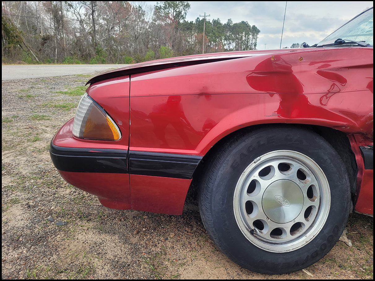 Stock 2702. 1990 Ford Mustang LX 5.0L Convertible Foxbody V8 Auto Trans 60k Miles - The Parts Farm