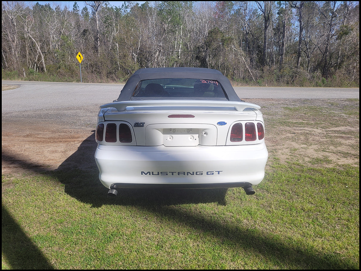 Stock 2704. 1994 Ford Mustang GT Convertible 5.0L V8 T5 Manny Tranny 144k Miles - The Parts Farm