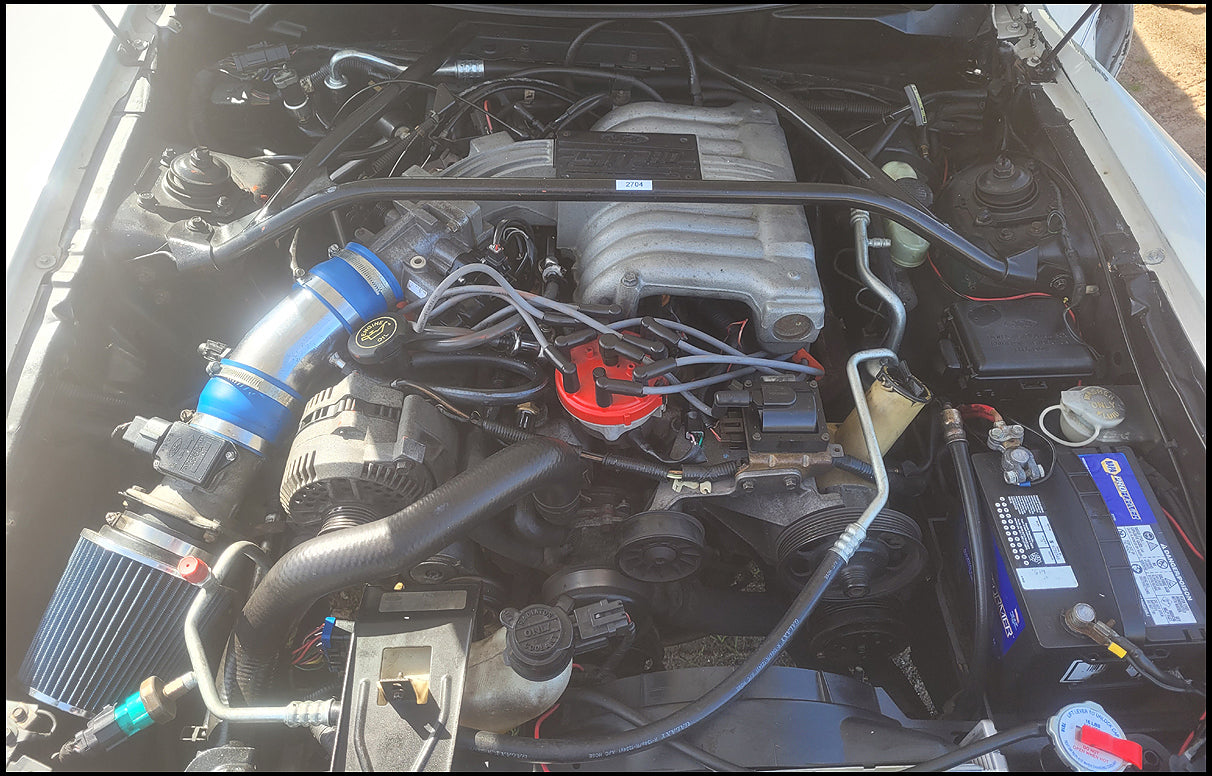 Stock 2704. 1994 Ford Mustang GT Convertible 5.0L V8 T5 Manny Tranny 144k Miles - The Parts Farm