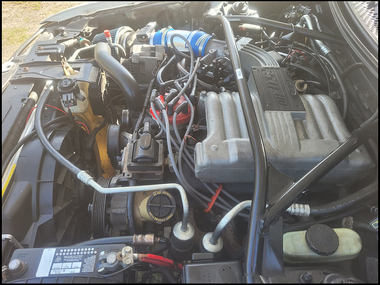 Stock 2704. 1994 Ford Mustang GT Convertible 5.0L V8 T5 Manny Tranny 144k Miles - The Parts Farm