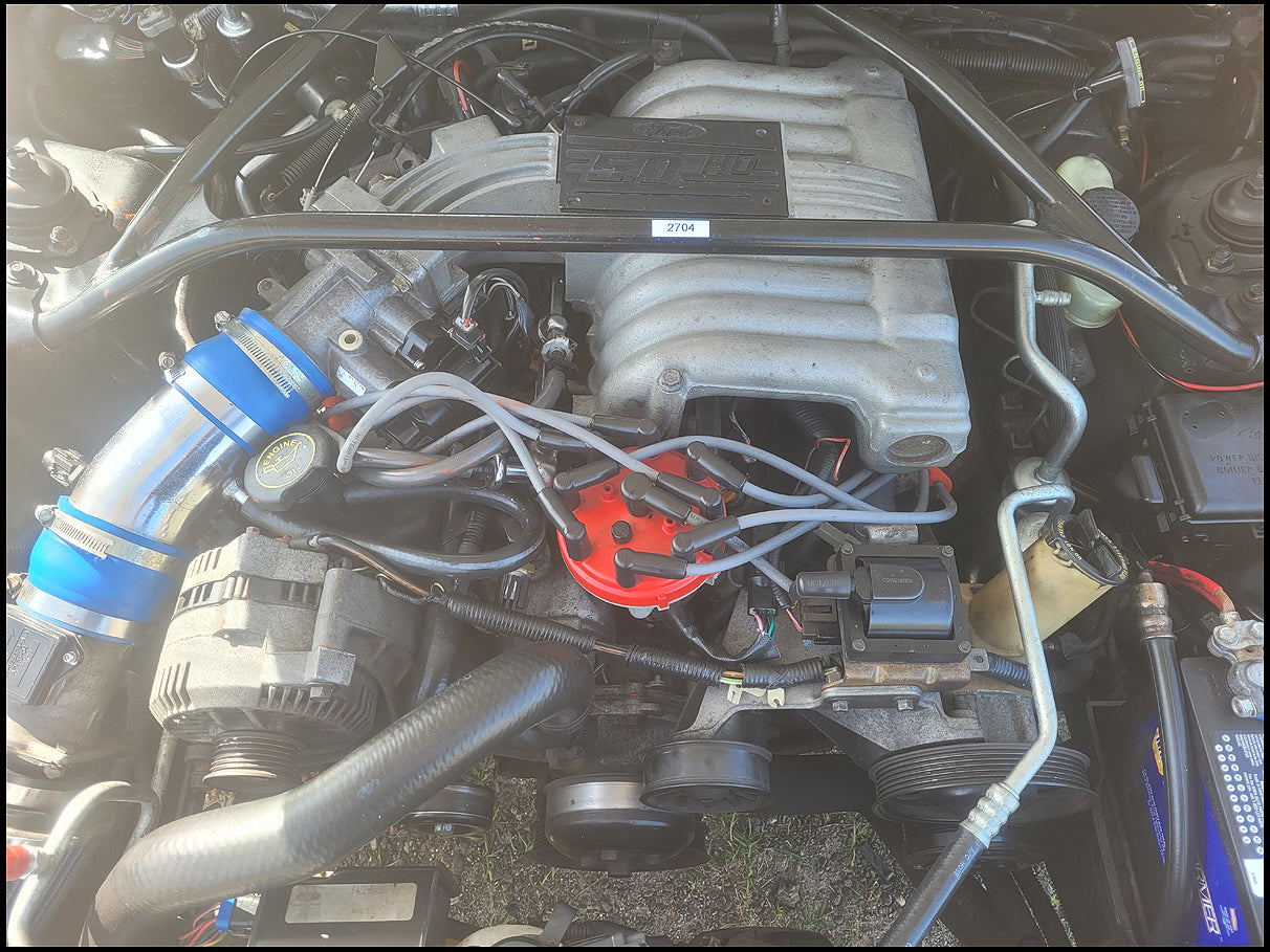 Stock 2704. 1994 Ford Mustang GT Convertible 5.0L V8 T5 Manny Tranny 144k Miles - The Parts Farm