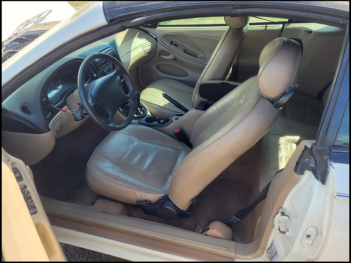 Stock 2704. 1994 Ford Mustang GT Convertible 5.0L V8 T5 Manny Tranny 144k Miles - The Parts Farm