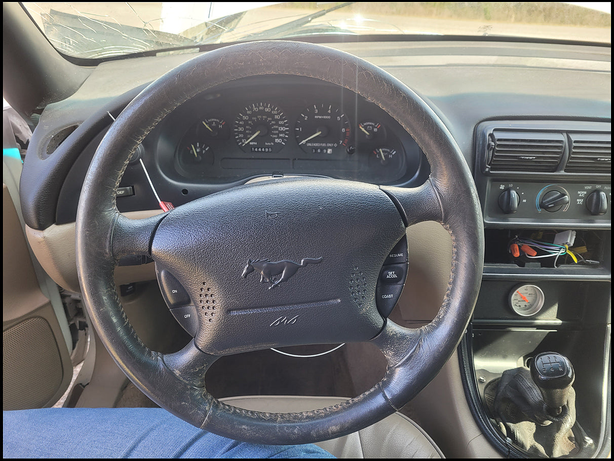 Stock 2704. 1994 Ford Mustang GT Convertible 5.0L V8 T5 Manny Tranny 144k Miles - The Parts Farm