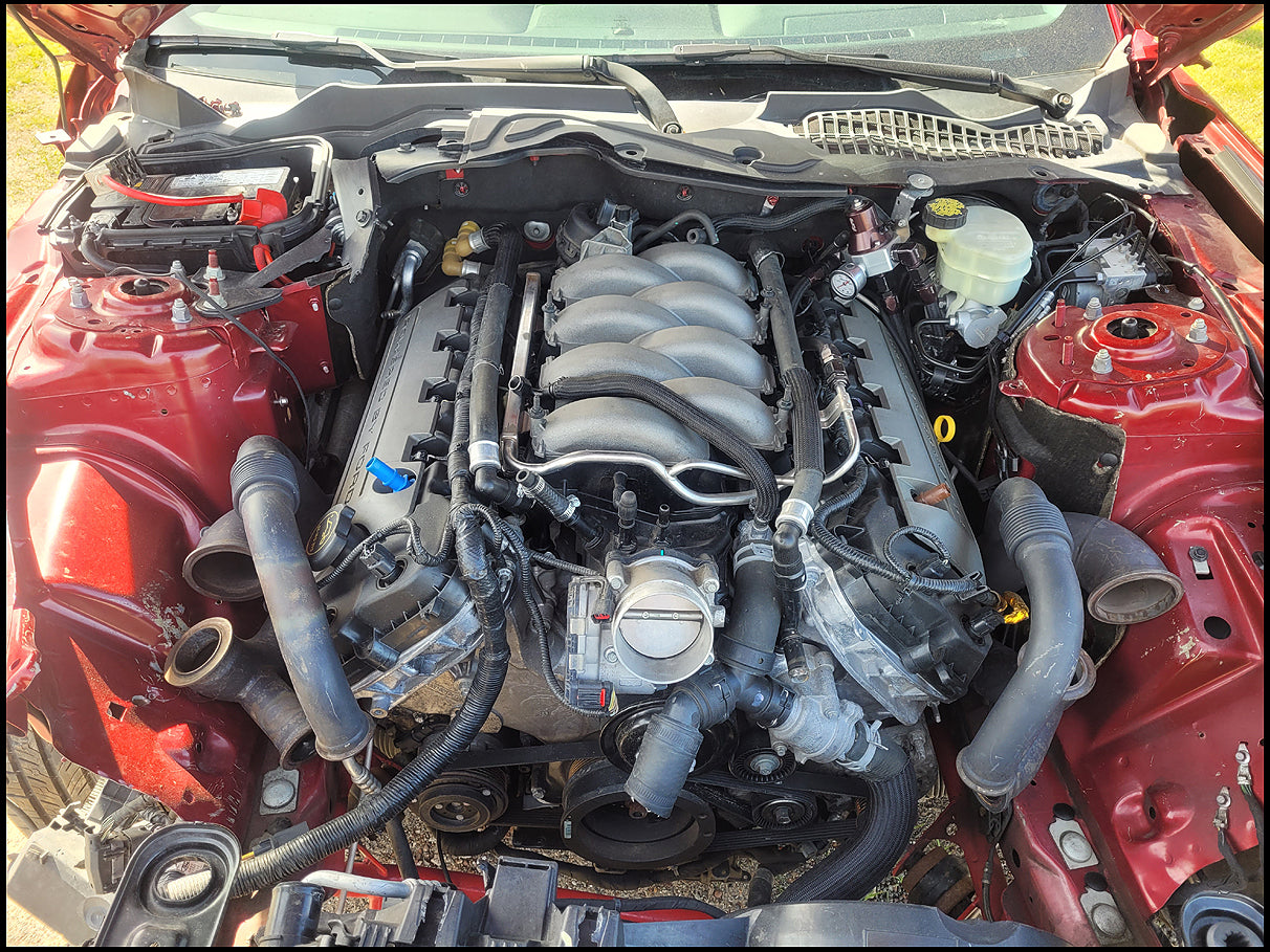 Stock 2706. 2017 Ford Mustang GT Coupe 5.0L V8 Built Engine T56 Magnum 22k Miles - The Parts Farm