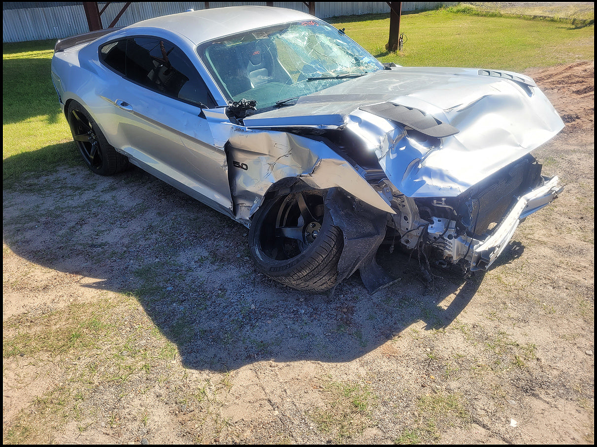 Stock 2705. 2015 Ford Mustang GT Coupe 5.0L V8 Engine 6R80 Auto Trans Recaro 44k Miles - The Parts Farm