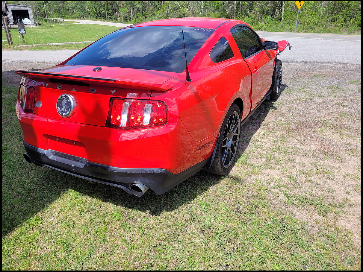 Stock 2710. 2011 Ford Mustang Shelby GT500 5.4L SC V8 TR6060 6 Speed Manny Tranny 54k Miles - The Parts Farm
