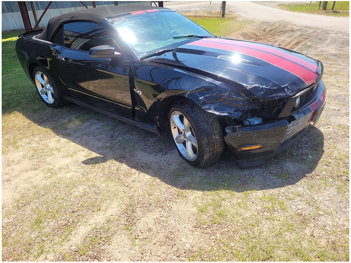 Stock 2715. 2011 Ford Mustang GT Convertible 5.0L V8 Engine 6R80 Auto Trans 62k Miles