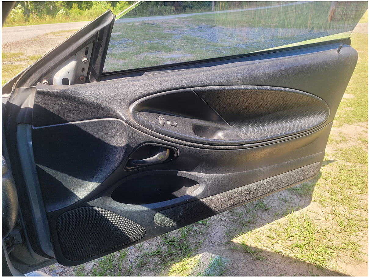 Stock 2720. 1995 Ford Mustang V6 Coupe Export Mirrors Taillights Flares Cluster