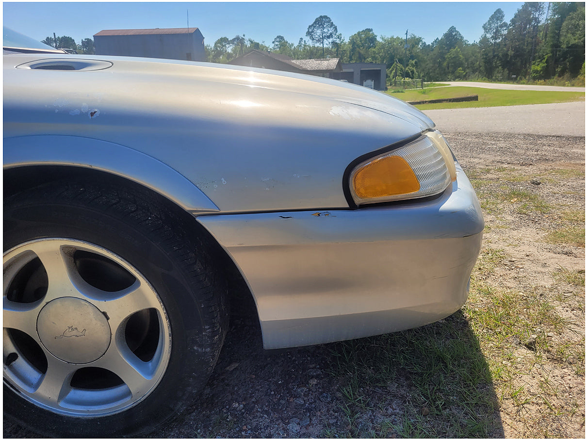 Stock 2720. 1995 Ford Mustang V6 Coupe Export Mirrors Taillights Flares Cluster