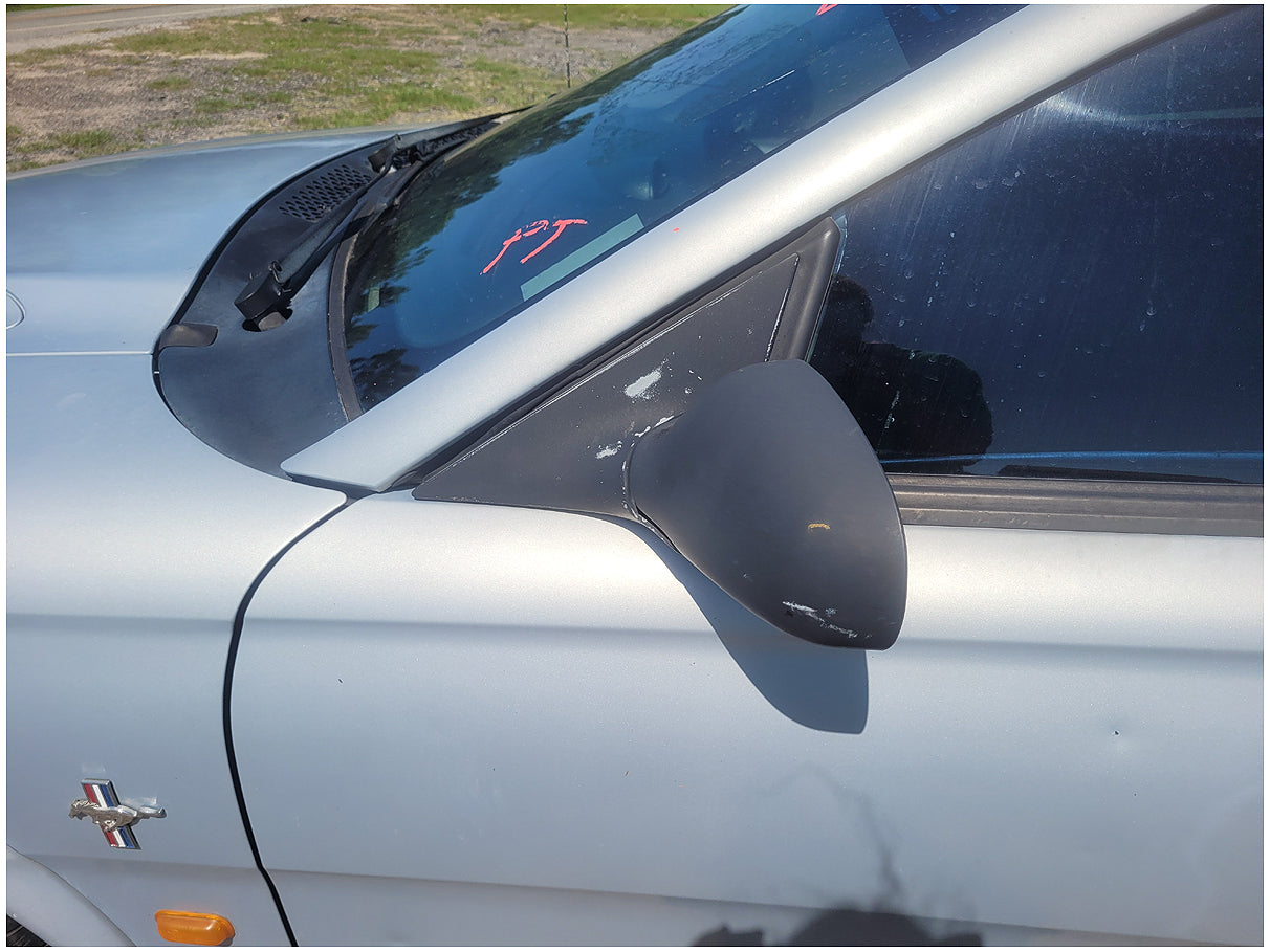 Stock 2720. 1995 Ford Mustang V6 Coupe Export Mirrors Taillights Flares Cluster