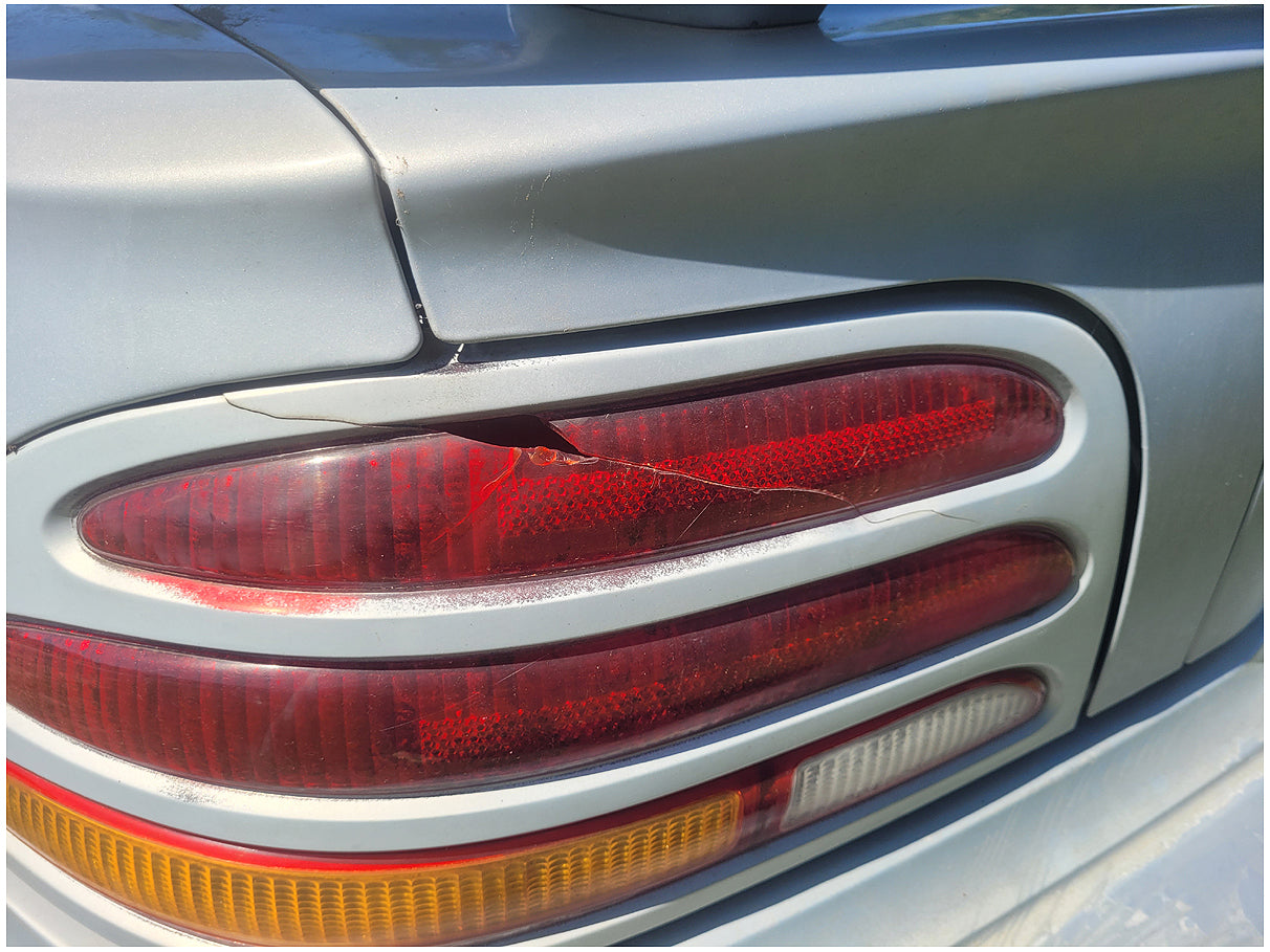 Stock 2720. 1995 Ford Mustang V6 Coupe Export Mirrors Taillights Flares Cluster