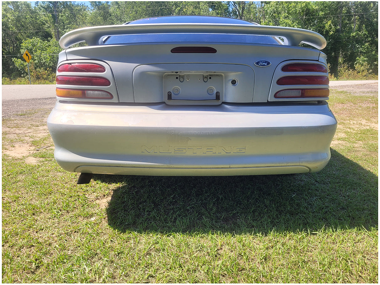 Stock 2720. 1995 Ford Mustang V6 Coupe Export Mirrors Taillights Flares Cluster