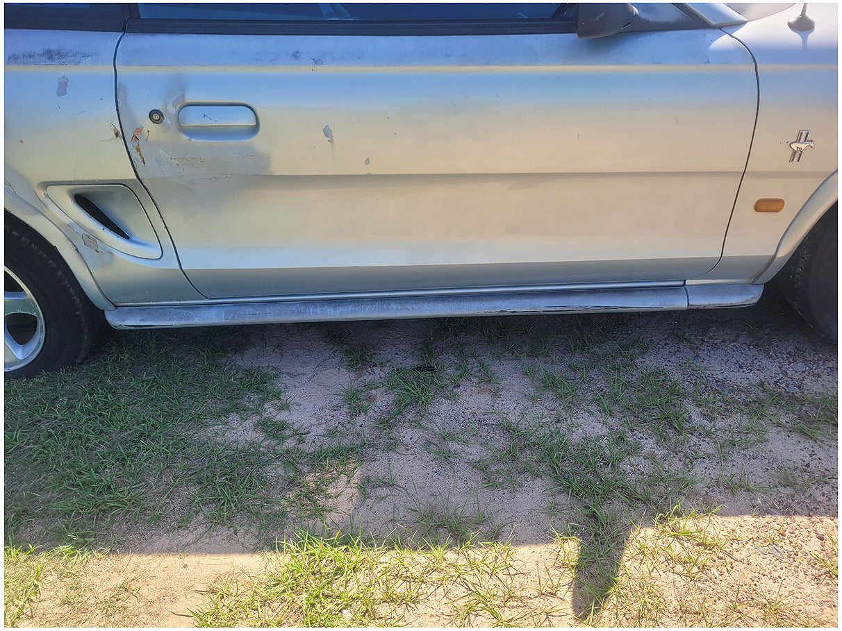 Stock 2720. 1995 Ford Mustang V6 Coupe Export Mirrors Taillights Flares Cluster
