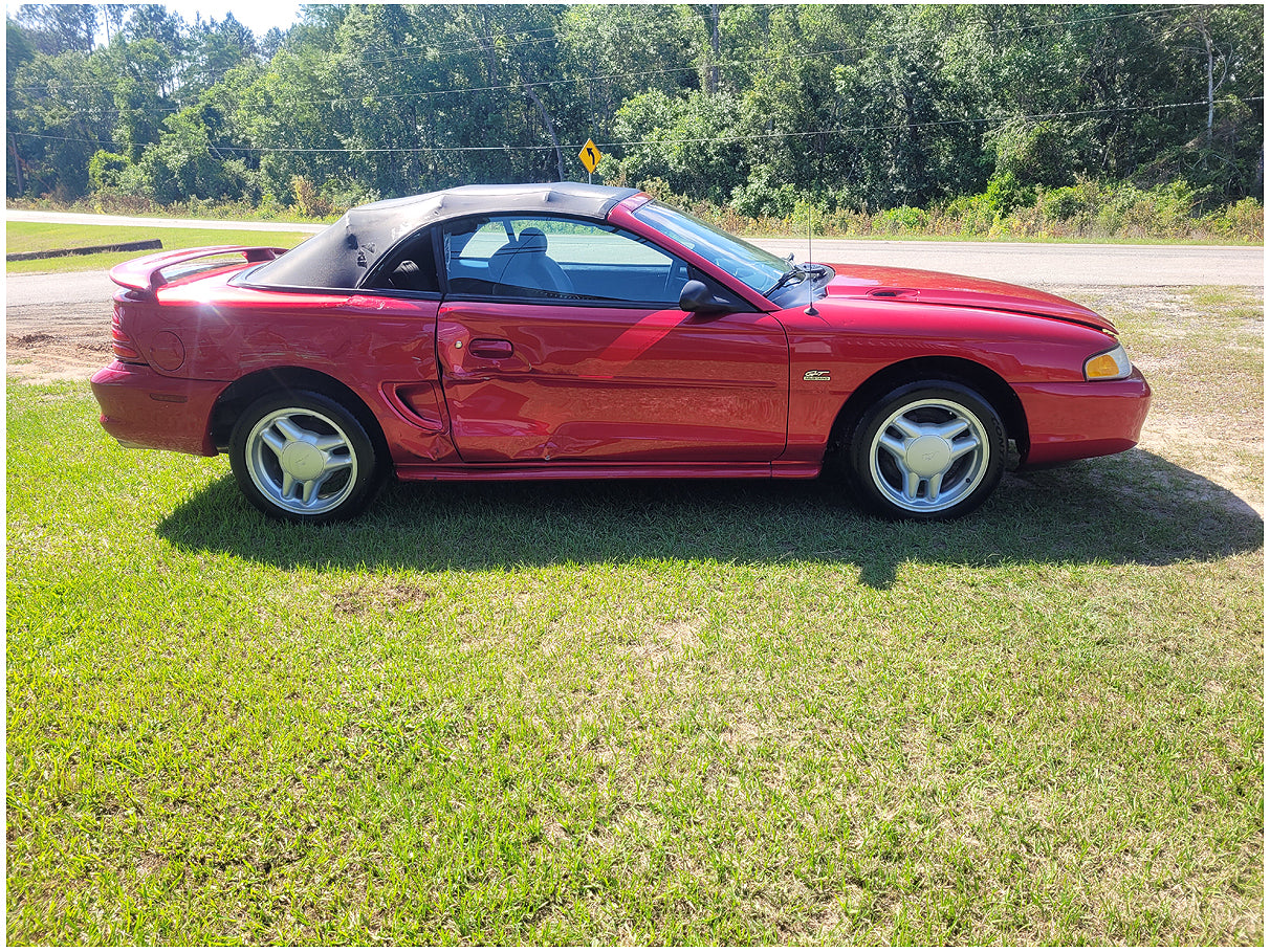 Stock 2724. 1994 Ford Mustang GT Convertible 5.0L V8 Engine Auto Trans 84k Miles