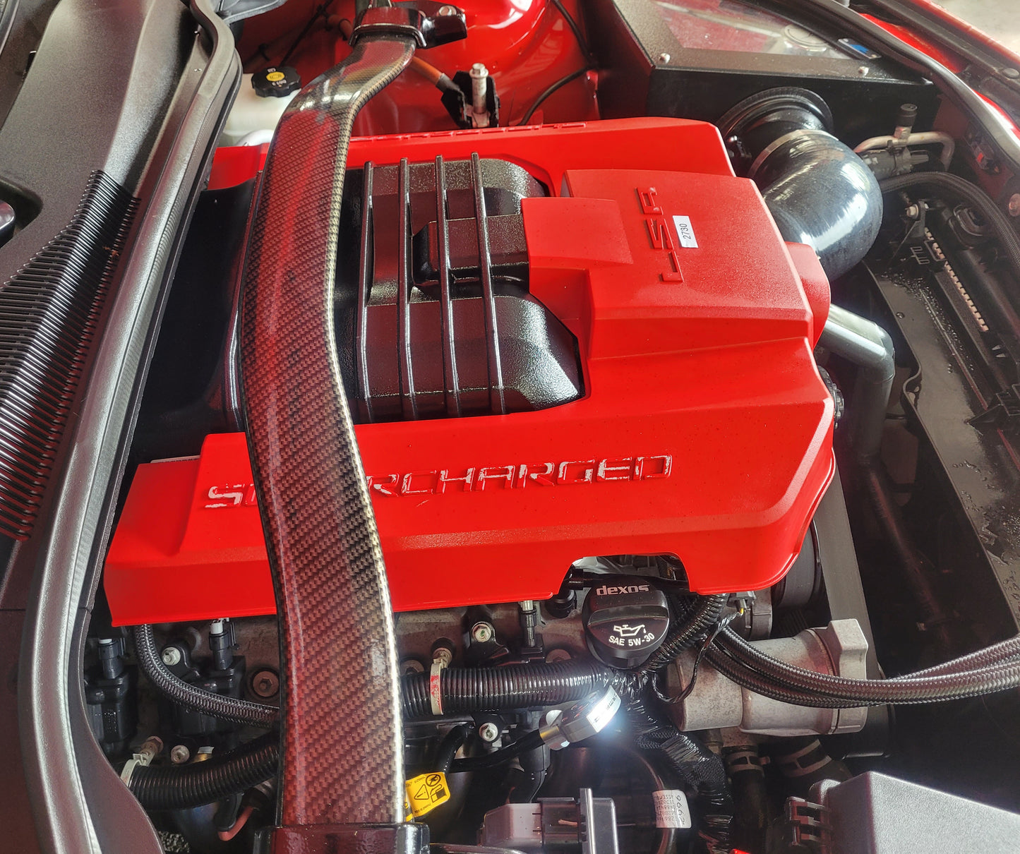 Stock 2730. 2013 Chevrolet Camaro ZL1 Coupe 6.2L V8 Engine Auto Trans Kooks Corsa 18k Miles