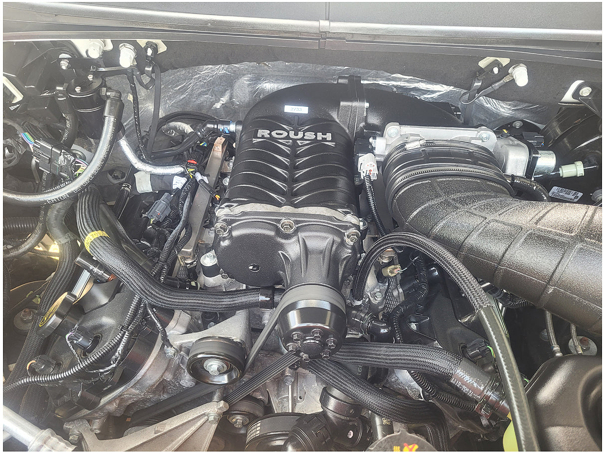 Stock 2733. 2017 Ford F150 4x4 Truck Roush Supercharged 5.0L V8 Engine 6R80 Auto Trans 20k Miles