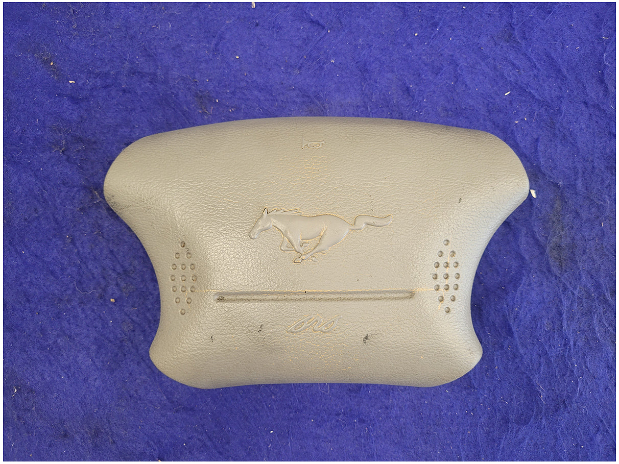 1994-1995 Ford Mustang GT 5.0L Driver Air Bag Steering Wheel Dash Trim 2668