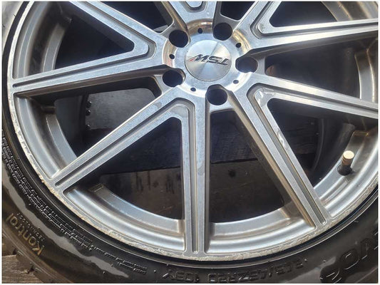 2010-2015 Chevrolet Camaro SS Rear 20x10 TSW Wheel Rim Spoke Tire Scuffs 2480