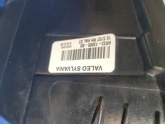 2010-2012 Ford Mustang GT Passenger RH Front Headlight Lamp Light *Broken* 2677