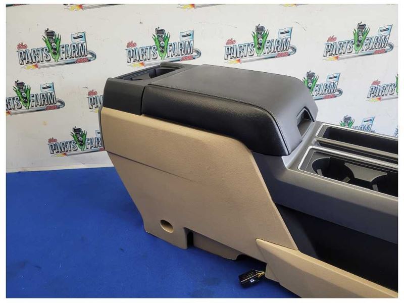 2015-2017 Ford F150 F-150 Pickup Truck Center Console Column Shifter Tan 2615 - The Parts Farm