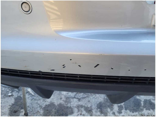 2010-2013 Chevrolet Camaro SS Rear Bumper Cover Park Assist Paint Silver 2783