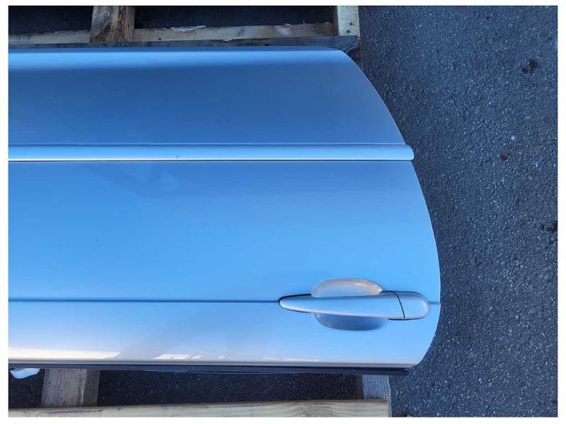 2001-2006 BMW M3 Convertible Passenger Front Door Shell Paint Silver 2451 - The Parts Farm