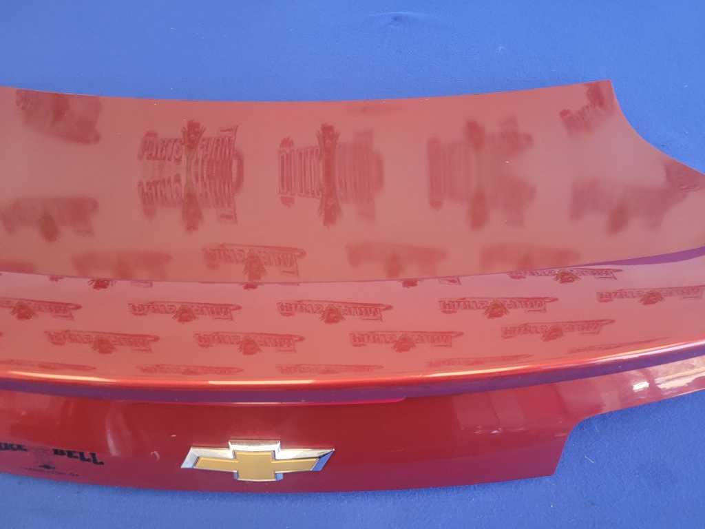 2014-2015 Chevrolet Camaro SS Coupe Rear Deck Lid Spoiler D80 Paint Maroon 2592 - The Parts Farm