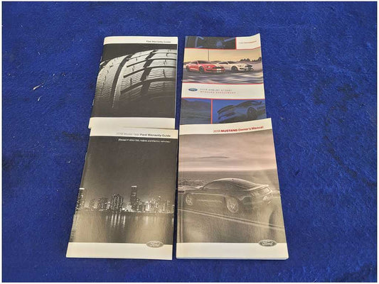 2018 Ford Mustang Shelby GT350 5.2L Owner's Manual Booklet Pamphlet 2863