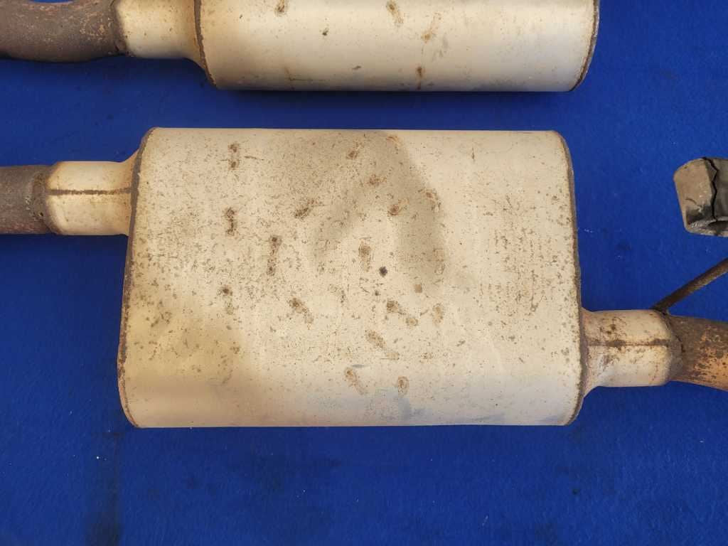 1994-1995 Ford Mustang GT Flowmaster Muffler Exhaust Pipe Bent Tip 2631 - The Parts Farm