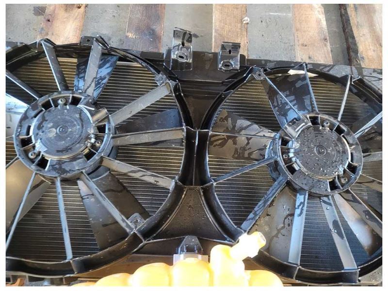 2015-2017 Ford F150 4x4 Pickup Truck Radiator Cooling Engine Fan Condenser 2482 - The Parts Farm