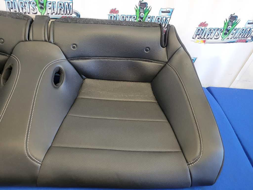 2018-2023 Ford Mustang GT S550 Rear Coupe Seat Leather Upper Lower 2648 - The Parts Farm