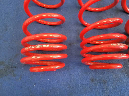 2005-2009 Ford Mustang GT 4.6L Saleen Red Coil Springs Lowering NTO