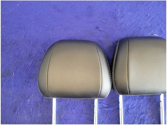 2015-2017 Ford Mustang S550 Pair Front Leather Headrests Convertible 2740
