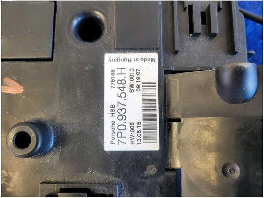 2016 Porsche Cayenne Diesel Fuse Box Power Distribution 2579
