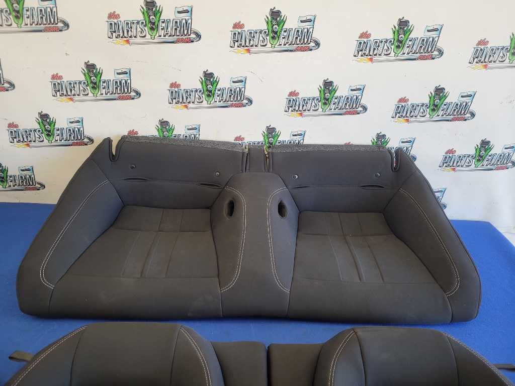2018-2023 Ford Mustang GT S550 Rear Coupe Seat Seats Cloth Upper Lower 2644 - The Parts Farm