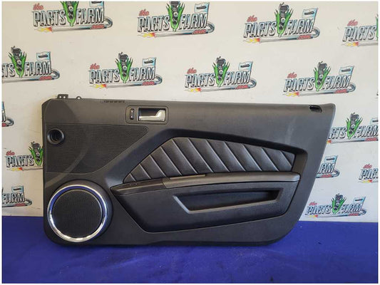 2011-2014 Ford Mustang GT Coupe Pair Front Door Panels Card Peeling 2751