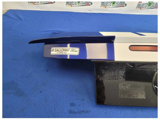 2013-2014 Ford Mustang GT Rear Trunk Deck Lid Coupe Emblem Wing Paint L6 2605