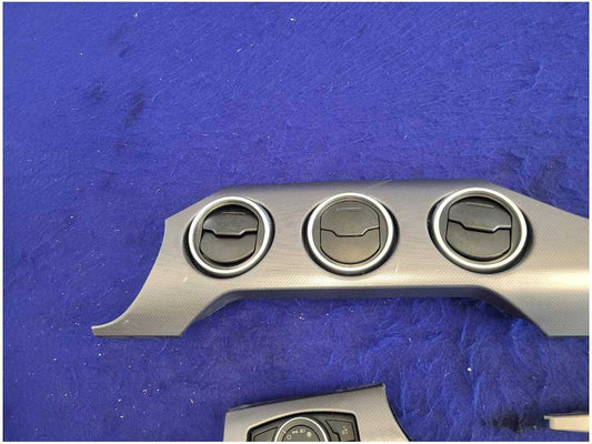 2018-2023 Ford Mustang GT S550 Dashboard Panel Cover Trim Vent Black 2762