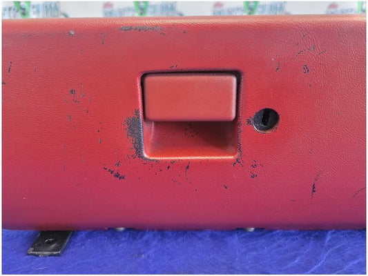 1987-1993 Ford Mustang GT LX Glove Box Passenger Dash Panel Front Maroon 2702