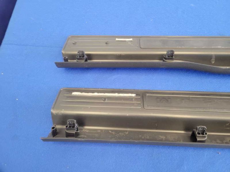 2005-2010 Mustang GT 4.6L Convertible Pair Door Sill Plates Scuff Base 2496 - The Parts Farm