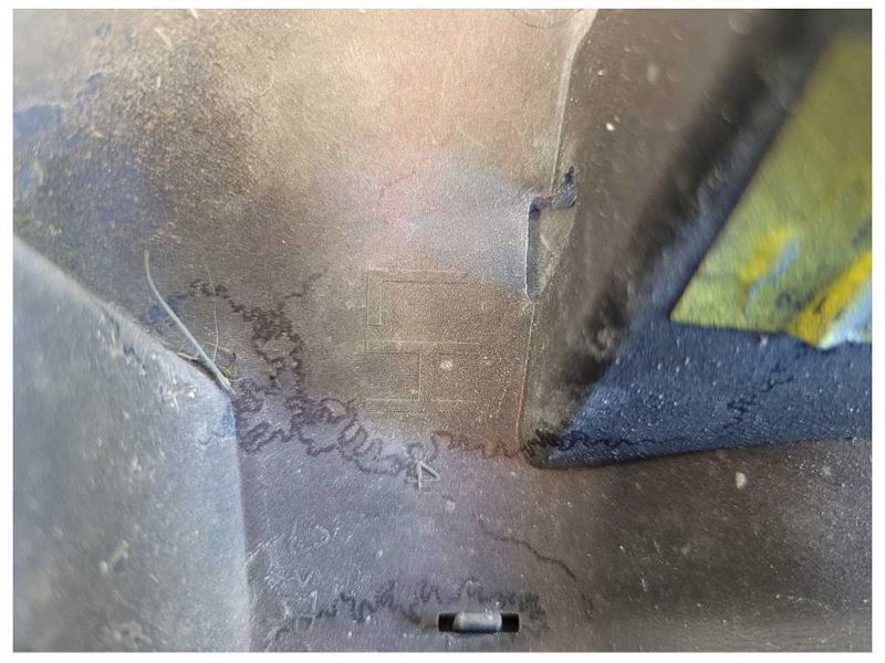 2015-2017 Ford F150 Pickup Truck Driver Corner Molding Rear Crew Paint RR 2615 - The Parts Farm