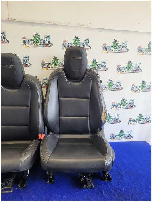 2010-2015 Chevrolet Camaro SS Coupe Set Seats Seat Leather Power *Read* 2722